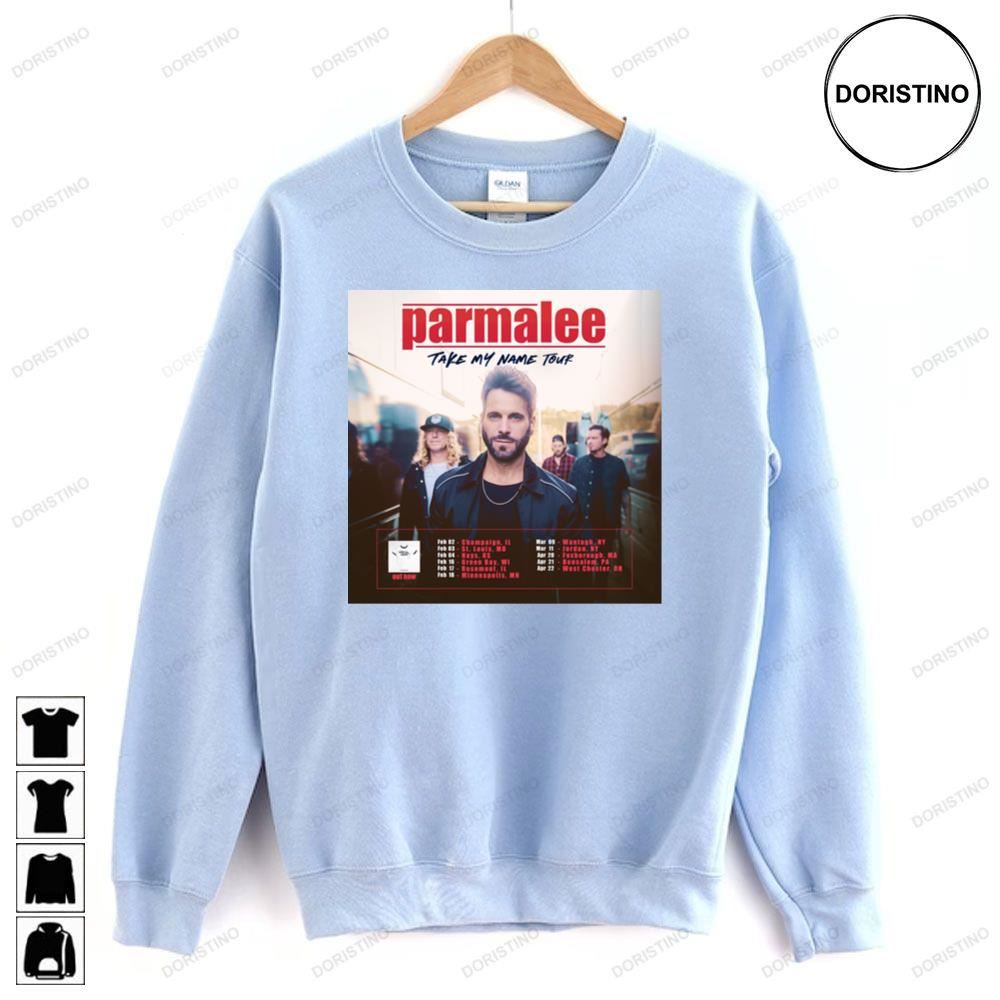 Parmalee Take My Name Tour 2023 Limited Edition T-shirts