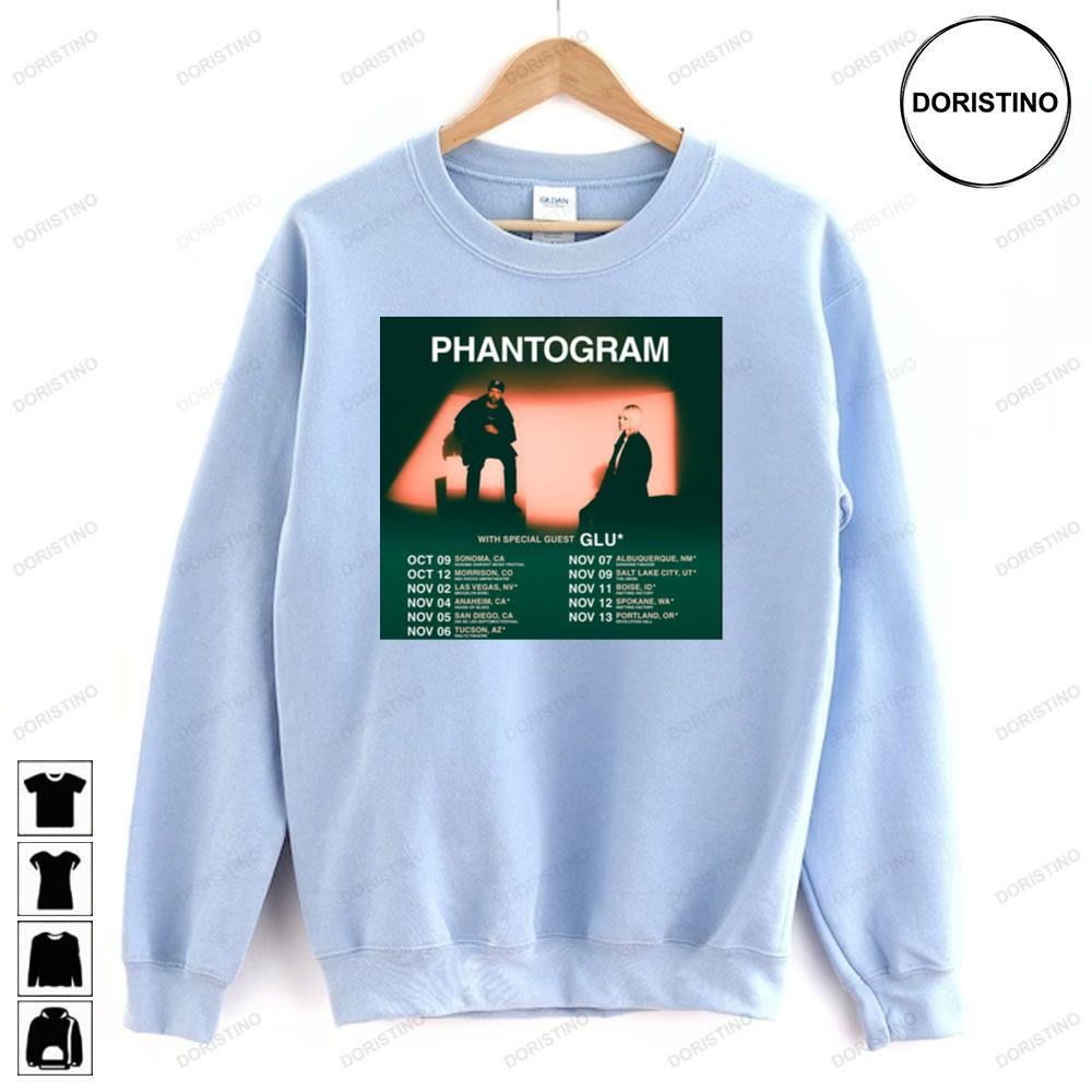 Phantogram 2022 Tour Limited Edition T-shirts
