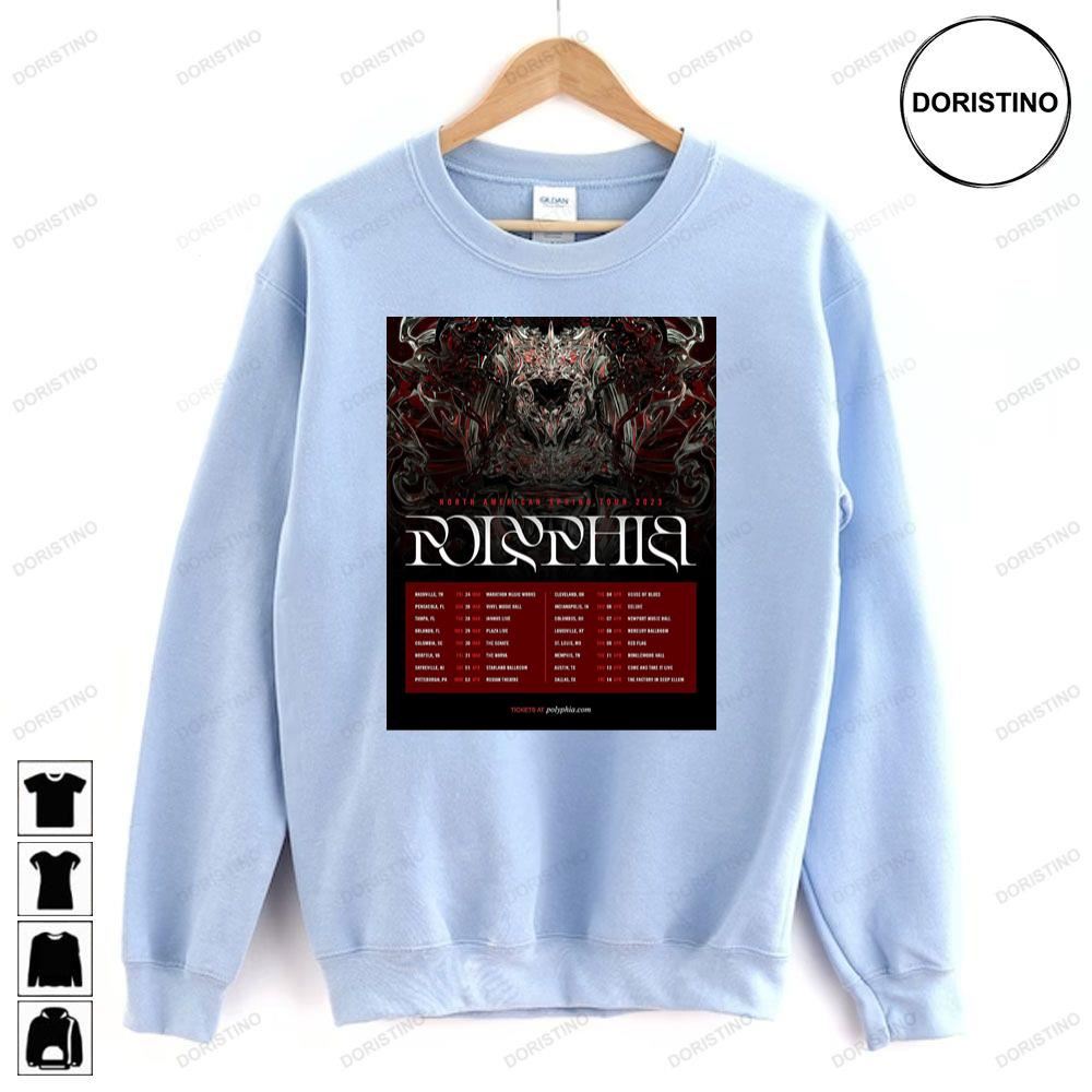 Polyphia North American Spring Tour 2023 Limited Edition T-shirts