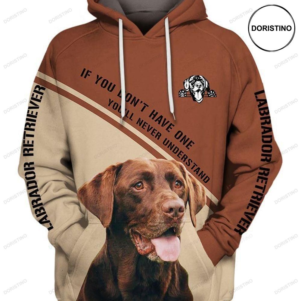 Labrador Retriever Dog If You Dont Have One Youll Never Understrand 1 Limited Edition 3d Hoodie