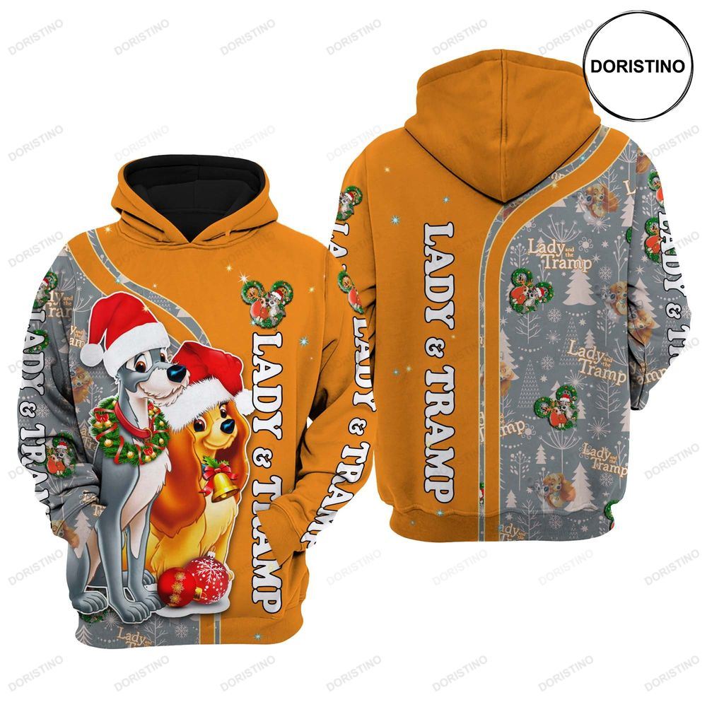 Lady The Tramp Christmas Limited Edition 3d Hoodie