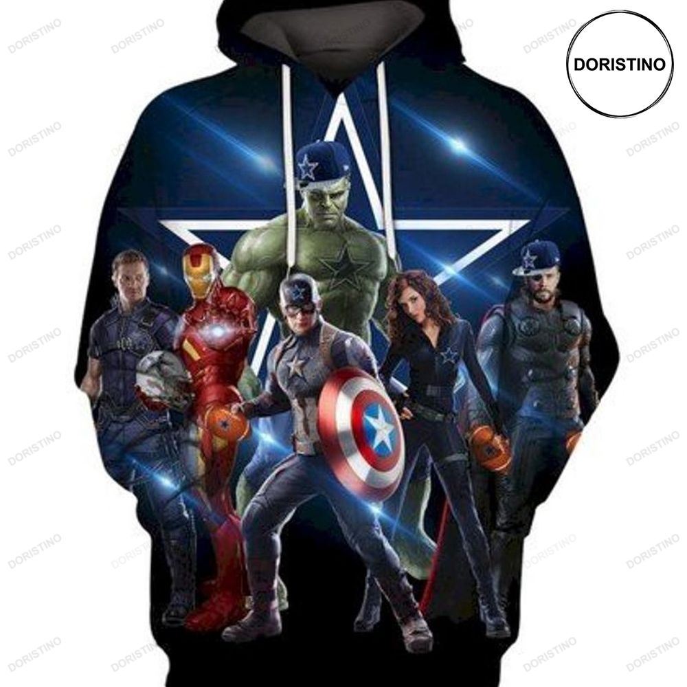 League Avenger Black Men And Women Ed Awesome 3D Hoodie