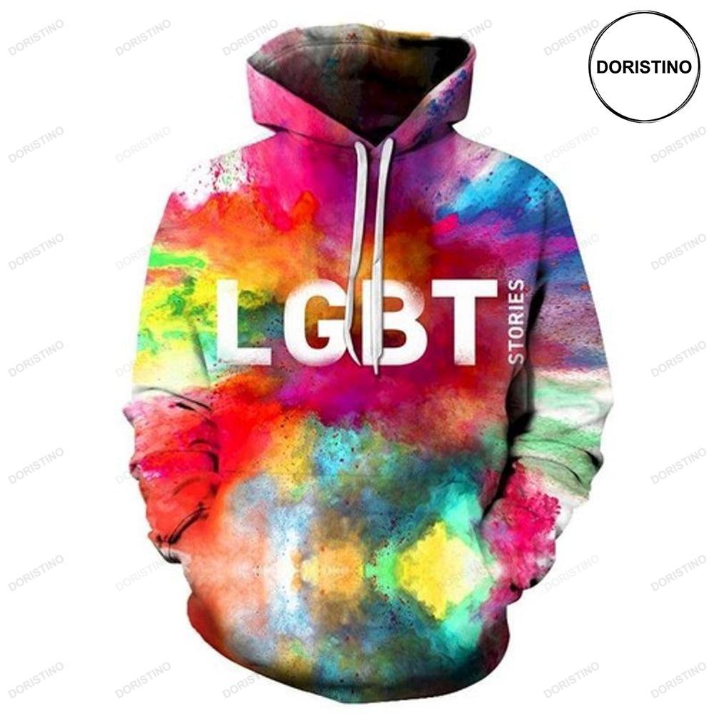 Lgbt Pride Colors Rainbow Ed All Over Print Hoodie