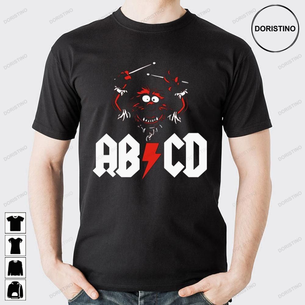 Animal Muppet Drummer Acdc Graphic Awesome Shirts