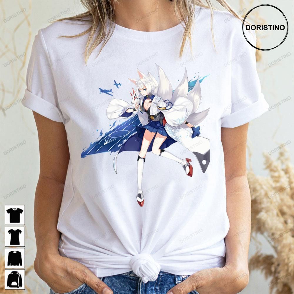 Anime Girl Kaga Azur Lane Limited Edition T-shirts