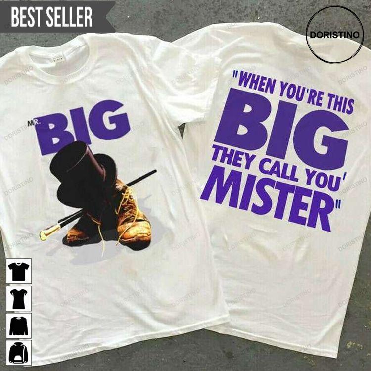 1989 Mr Big Tour Concert Doristino Limited Edition T-shirts