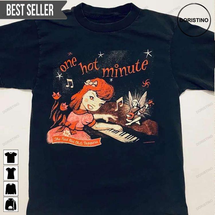 1995 Red Hot Chili Peppers One Hot Minute Album Adult Short-sleeve Doristino Awesome Shirts