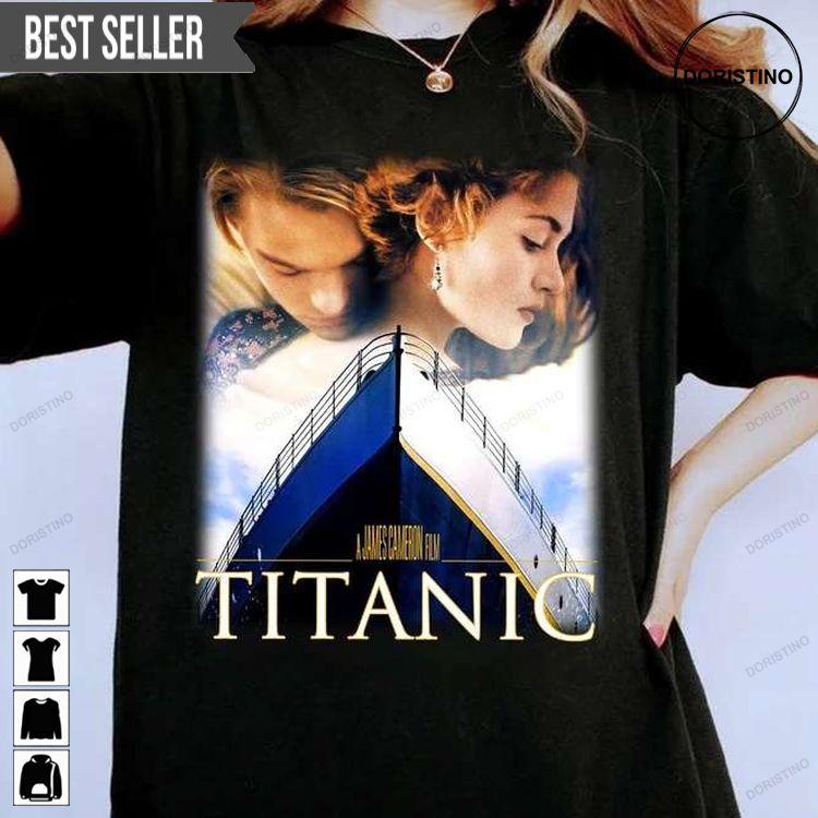 1998 Titanic Stanley Desantis Adult Short-sleeve Doristino Limited Edition T-shirts