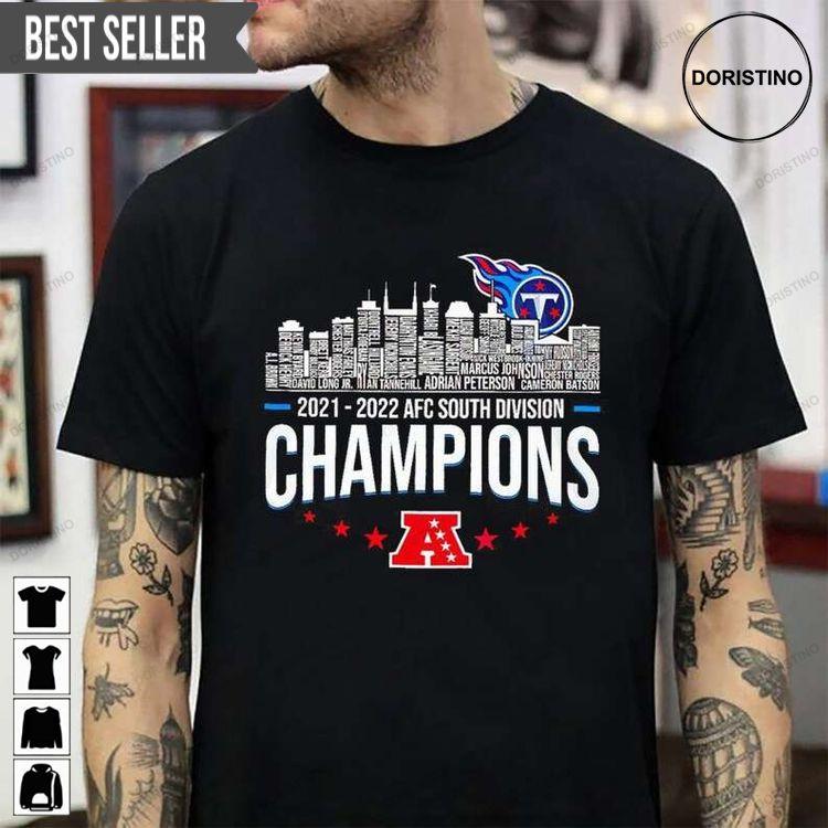 2021 Afc South Champions Tennessee Titans Ver 2 Ver 2 Doristino Awesome Shirts