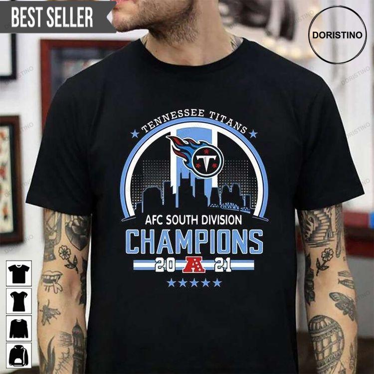 2021 Afc South Champions Tennessee Titans Ver 2 Doristino Limited Edition T-shirts