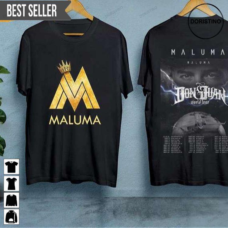 2023 Don Juan Tour Maluma Short-sleeve Doristino Limited Edition T-shirts