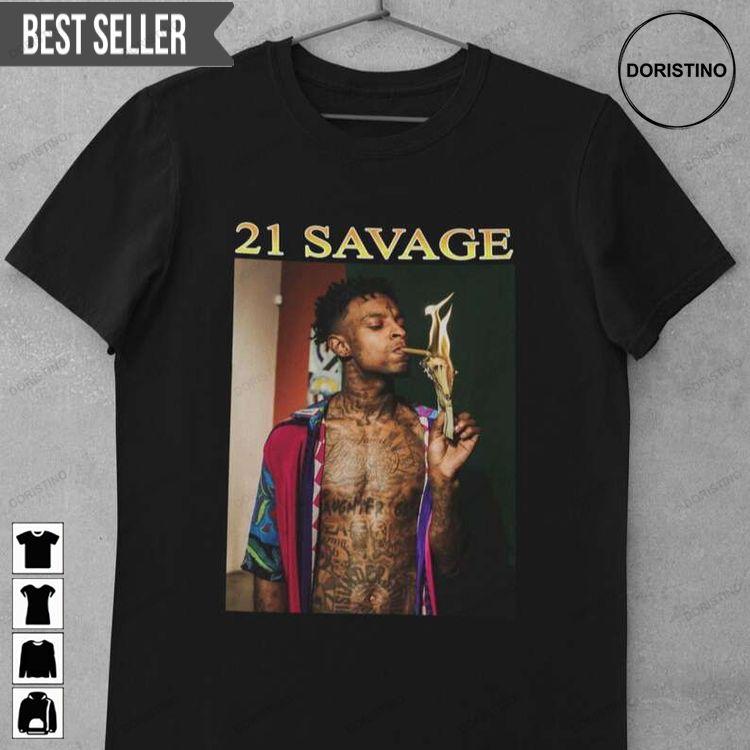 21 Savage Music Rapper Doristino Awesome Shirts