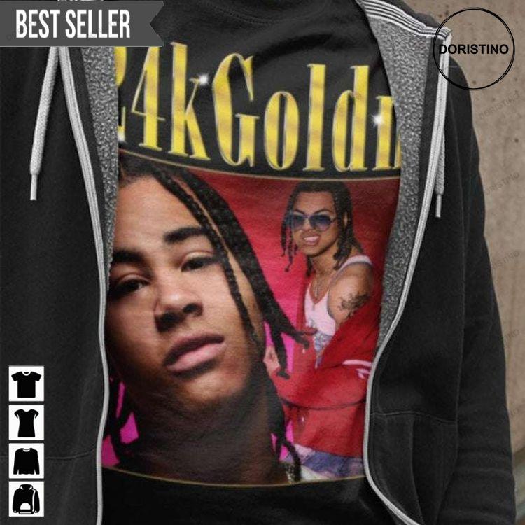 24kgoldn Rap Hip Hop Unisex Graphic Doristino Awesome Shirts