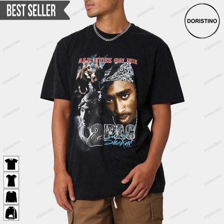 2pac All Eyes On Me Vintage Unisex Doristino Limited Edition T-shirts