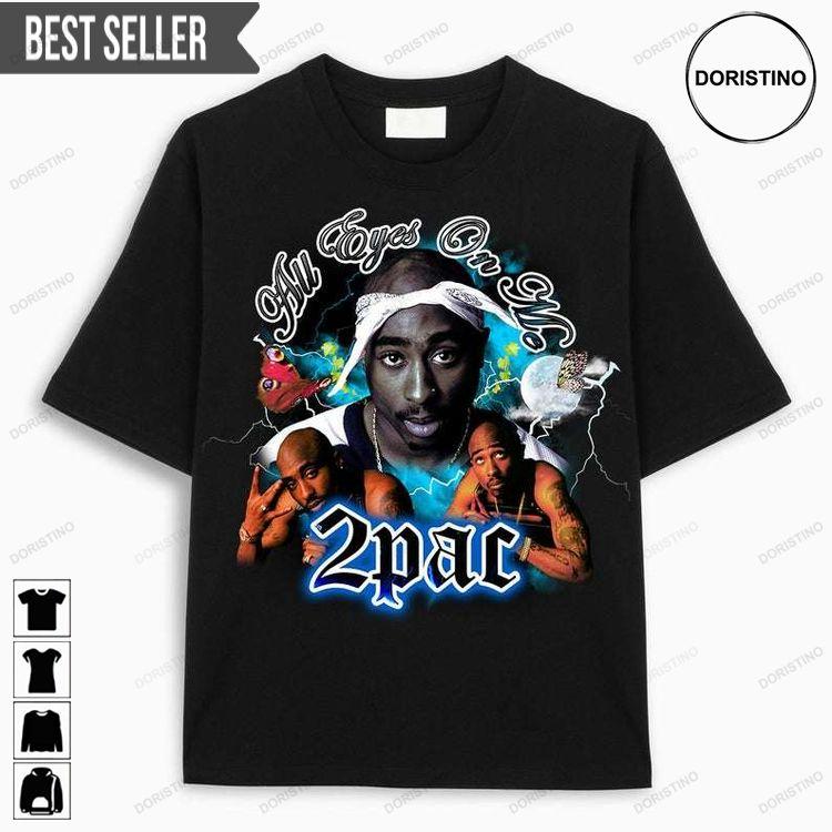 2pac Tupac Shakur Hip Hop Rap Unisex Doristino Awesome Shirts