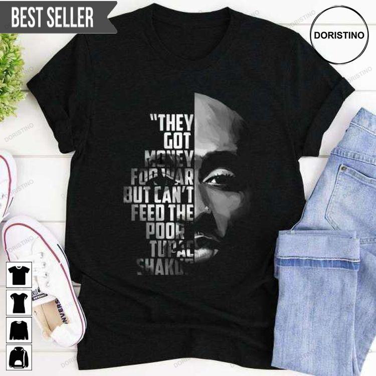 2pac Tupac Shakur Doristino Limited Edition T-shirts