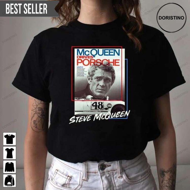 48 Steve Mcqueen Actor Doristino Limited Edition T-shirts