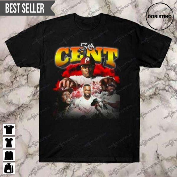 50 Cent Hip Hop Rapper Rap Doristino Limited Edition T-shirts