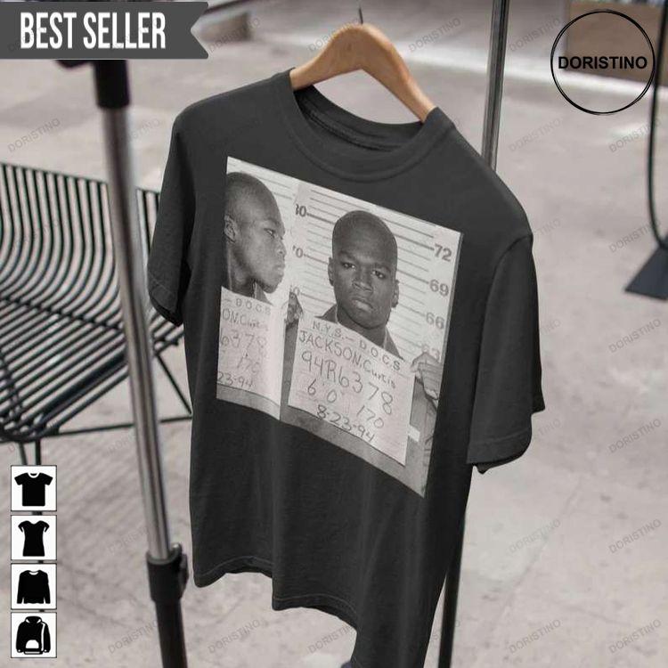 50 Cent Mugshot Rapper Doristino Awesome Shirts