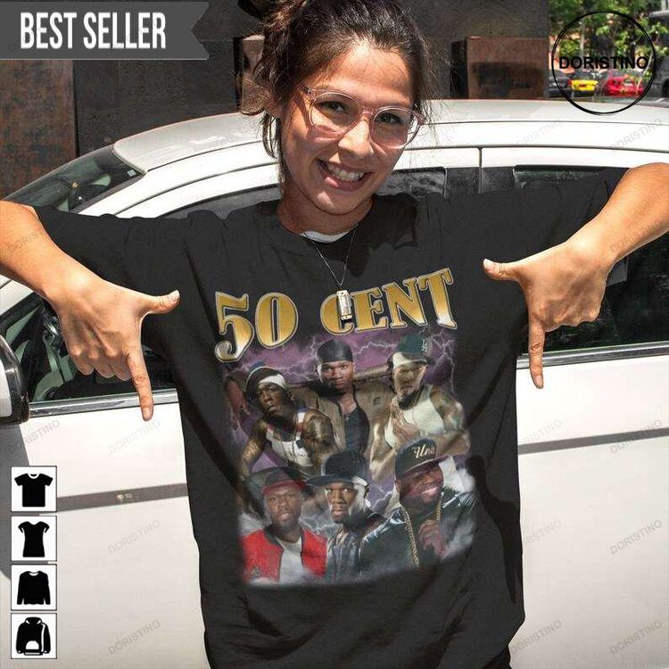 50 Cent Rapper Rap Hip Hop Doristino Limited Edition T-shirts