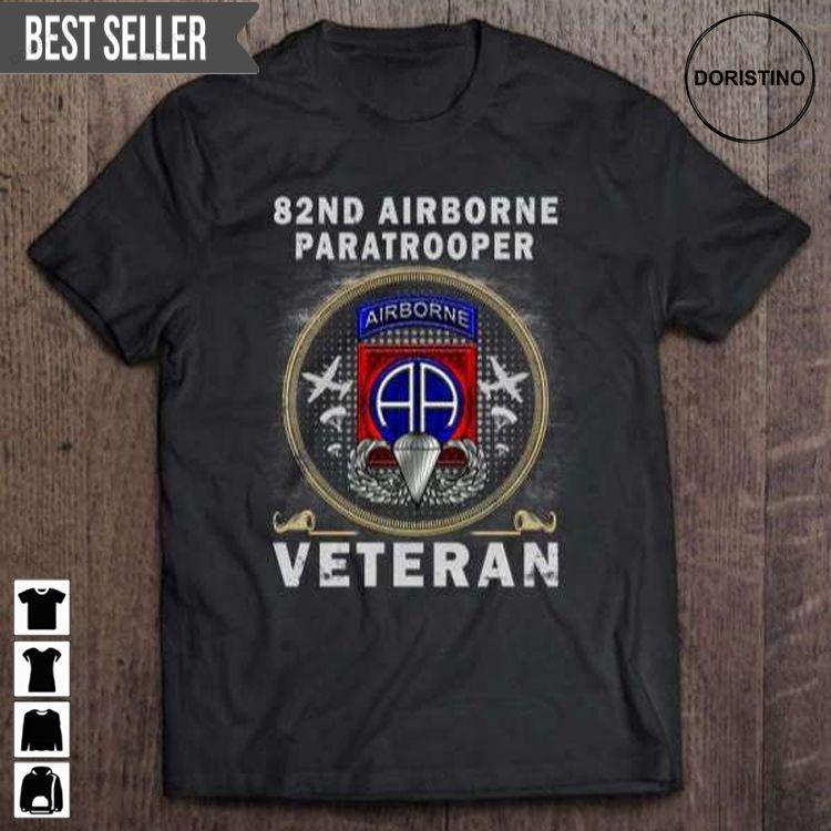 82nd Airborne Paratrooper Veteran For Men Doristino Awesome Shirts