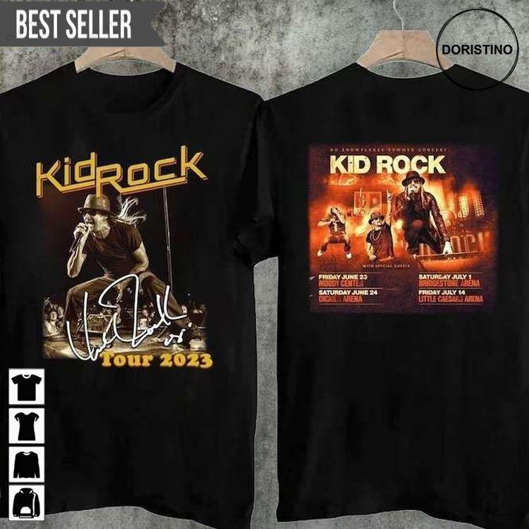 Rock World Tour 2023 Short-sleeve Doristino Limited Edition T-shirts