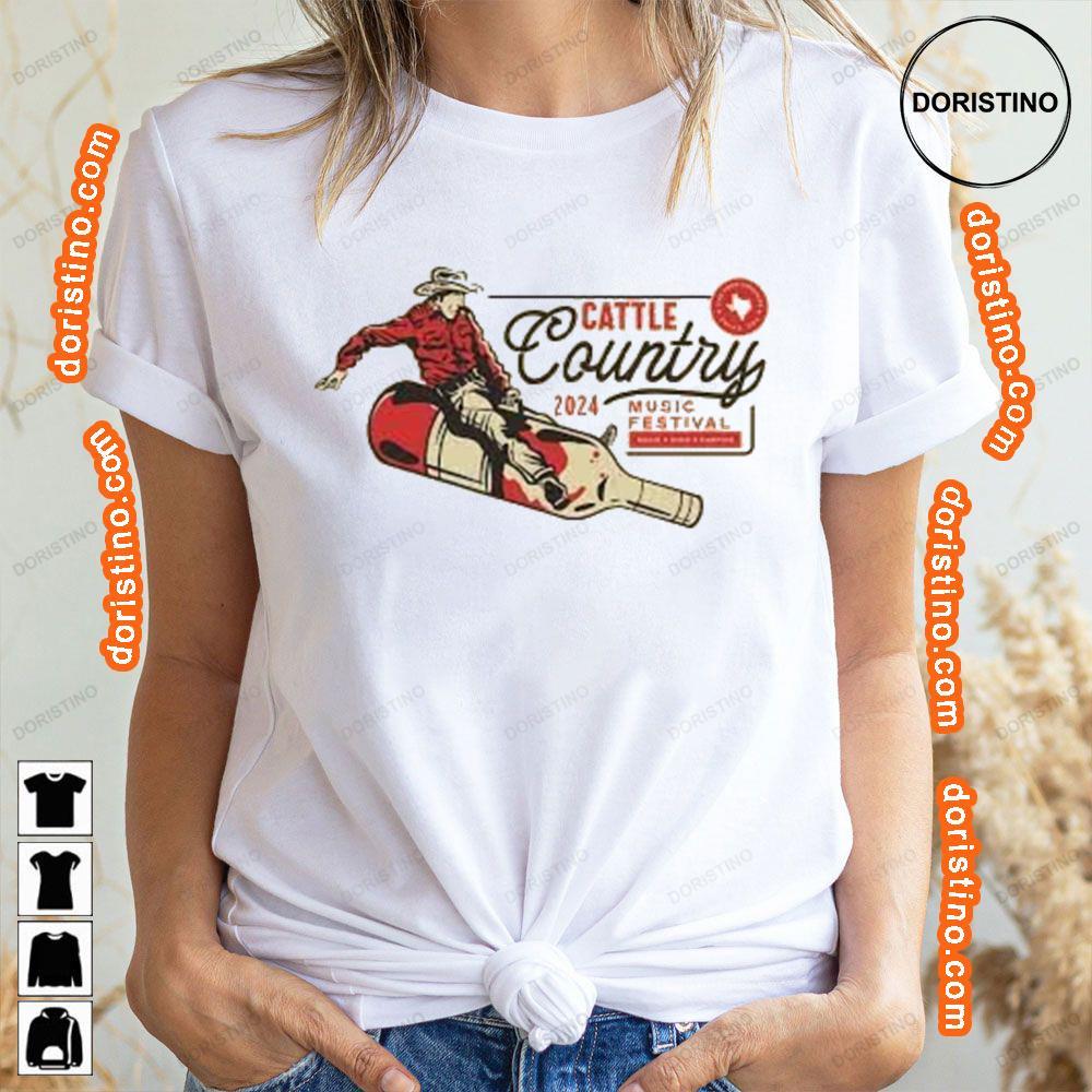Art Cattle Country Music Fest 2024 Shirt