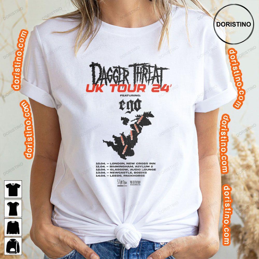 Art Dagger Threat Uk Tour 24 Tshirt