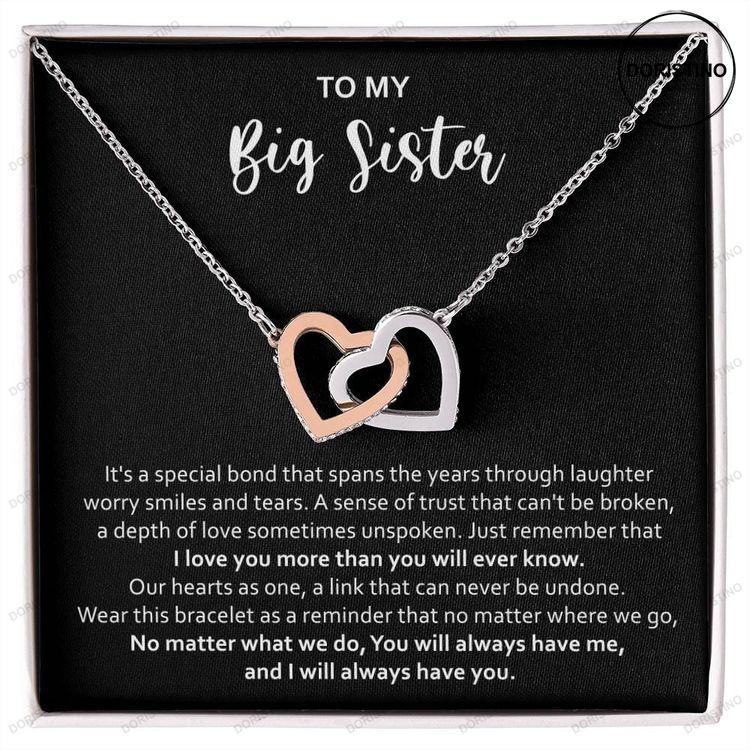 To My Big Sister Necklace Gift Birthday Gift For Her Doristino Trending Necklace