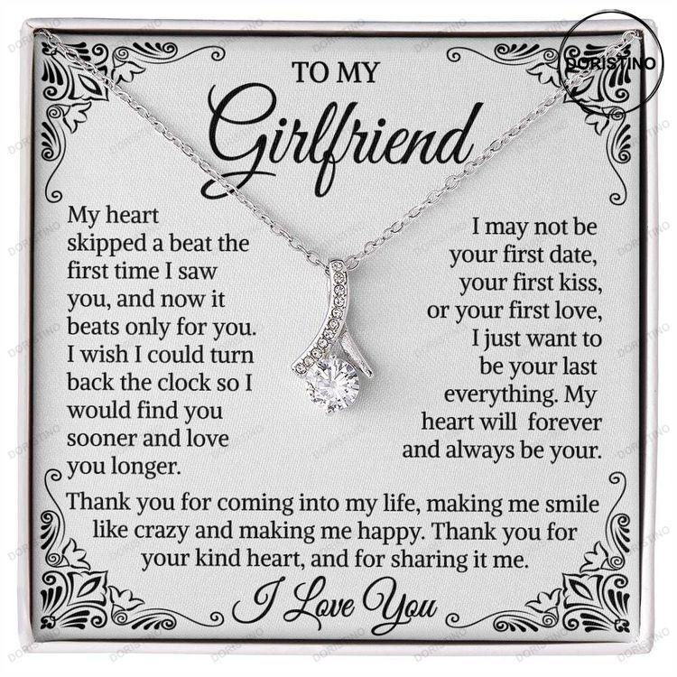 To My Girlfriend Necklace Gift Girlfriend Jewelry From Boyfriend Gift For Her Girlfriend Birthday Doristino Awesome Necklace