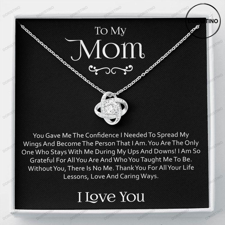 To My Mom Mom Poem Necklace Gift For Mom From Daughter Meaningful Gift For Mom Form Son Doristino Awesome Necklace