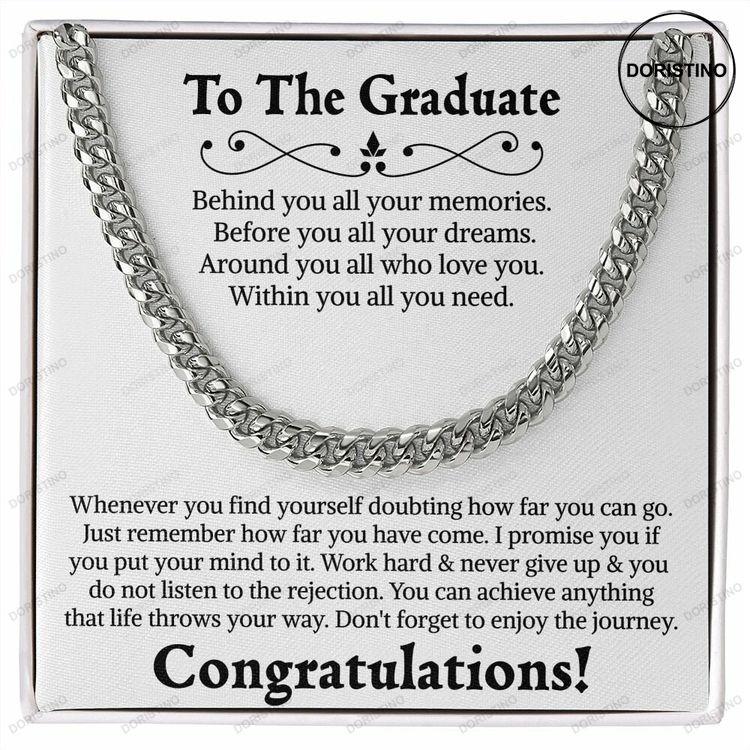 To The Graduate Compass Necklace Graduate Gift For Him Best Gift For College Graduate Teenage Graduation Doristino Trending Necklace