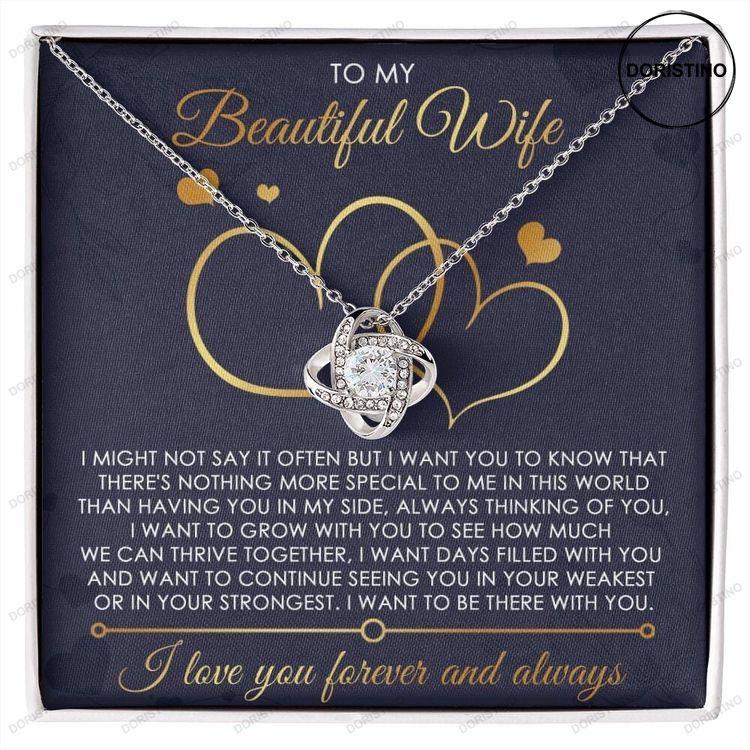 To My Wife - Share My Life - Pendant – Cherish These