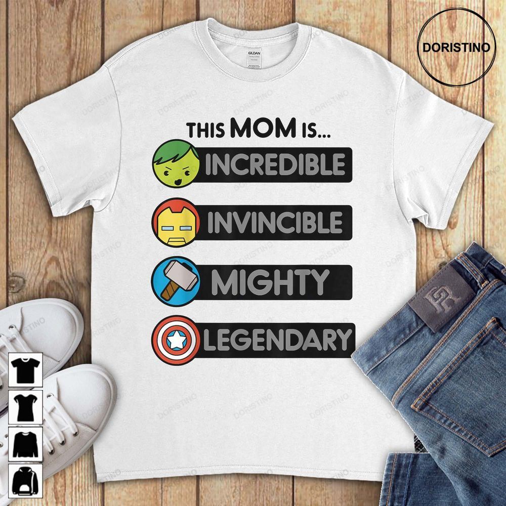 Avengers Superhero Comic Funny Mother's Day Gift For Mom Unisex For Men Women Limited Edition T-shirts