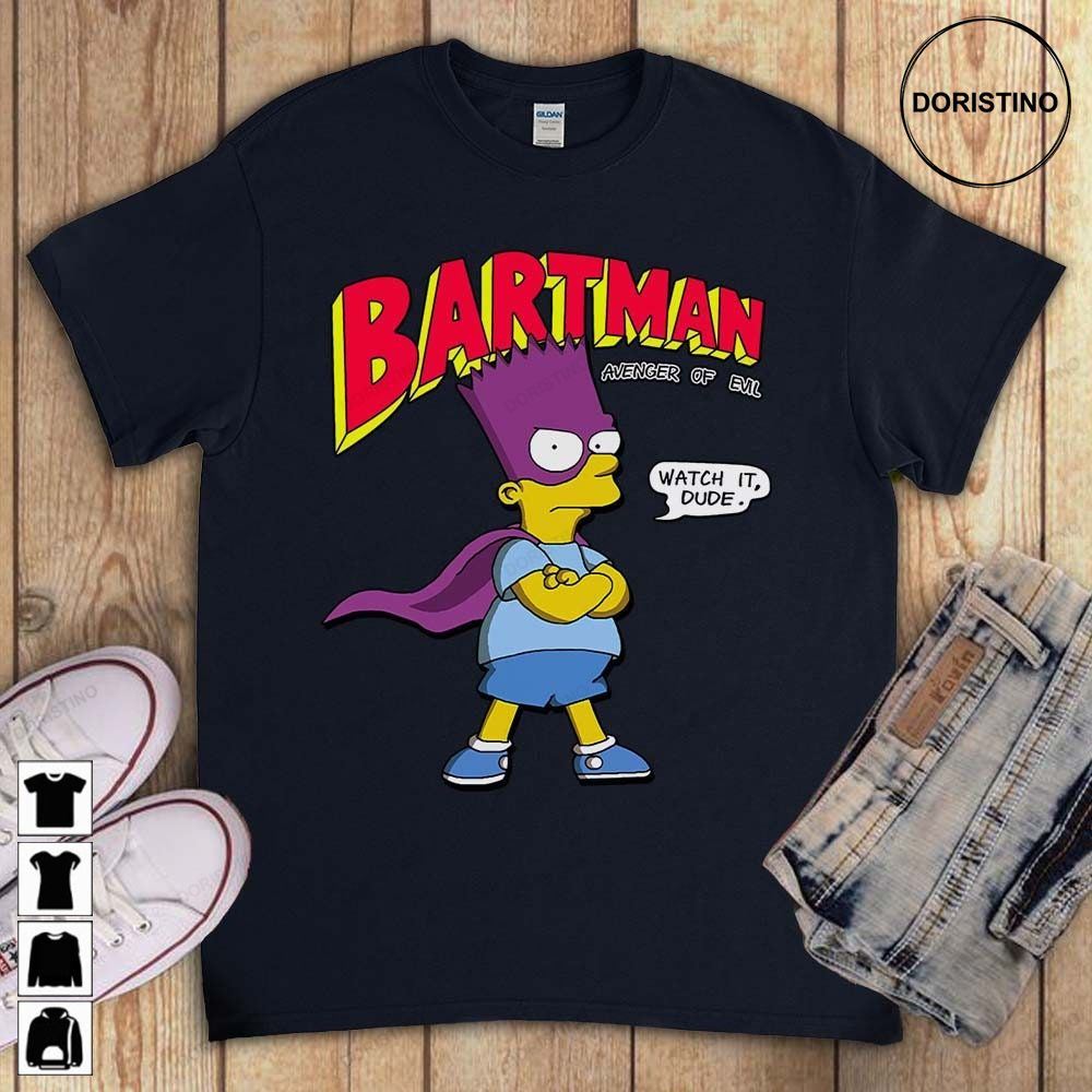 Bartman Bart Simpson The Simpsons Funny Gift Unisex For Men Women Trending Style