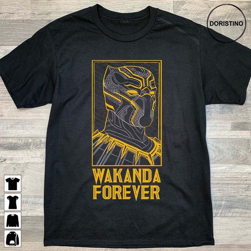 Black Panther Wakanda Forever Superhero Comic Fan Unisex For Men Women Trending Style