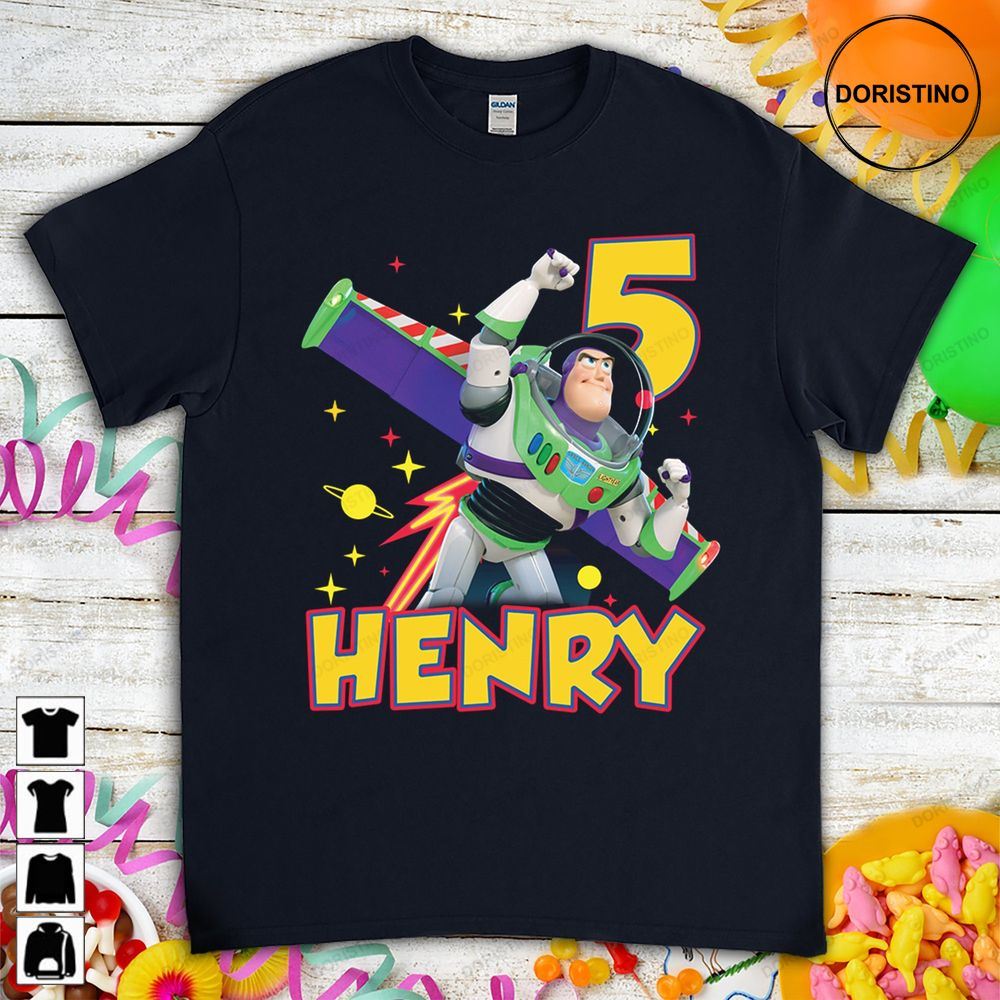 Buzz Lightyear Space Ranger Birthday Gift For Son Daughter Disney Toy Story Awesome Shirts