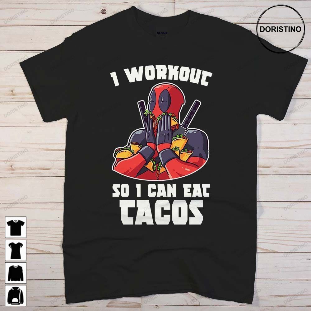 Deadpool Wade Wilson Love Tacos Funny Marvel Comic Avengers Gift Men Women Limited Edition T-shirts