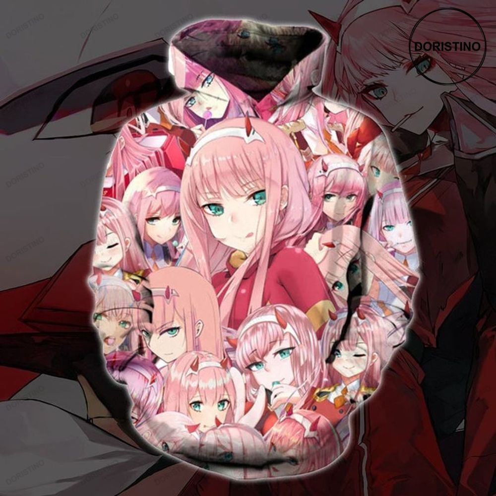 Anime Darling In The Franxx All Over Print Hoodie