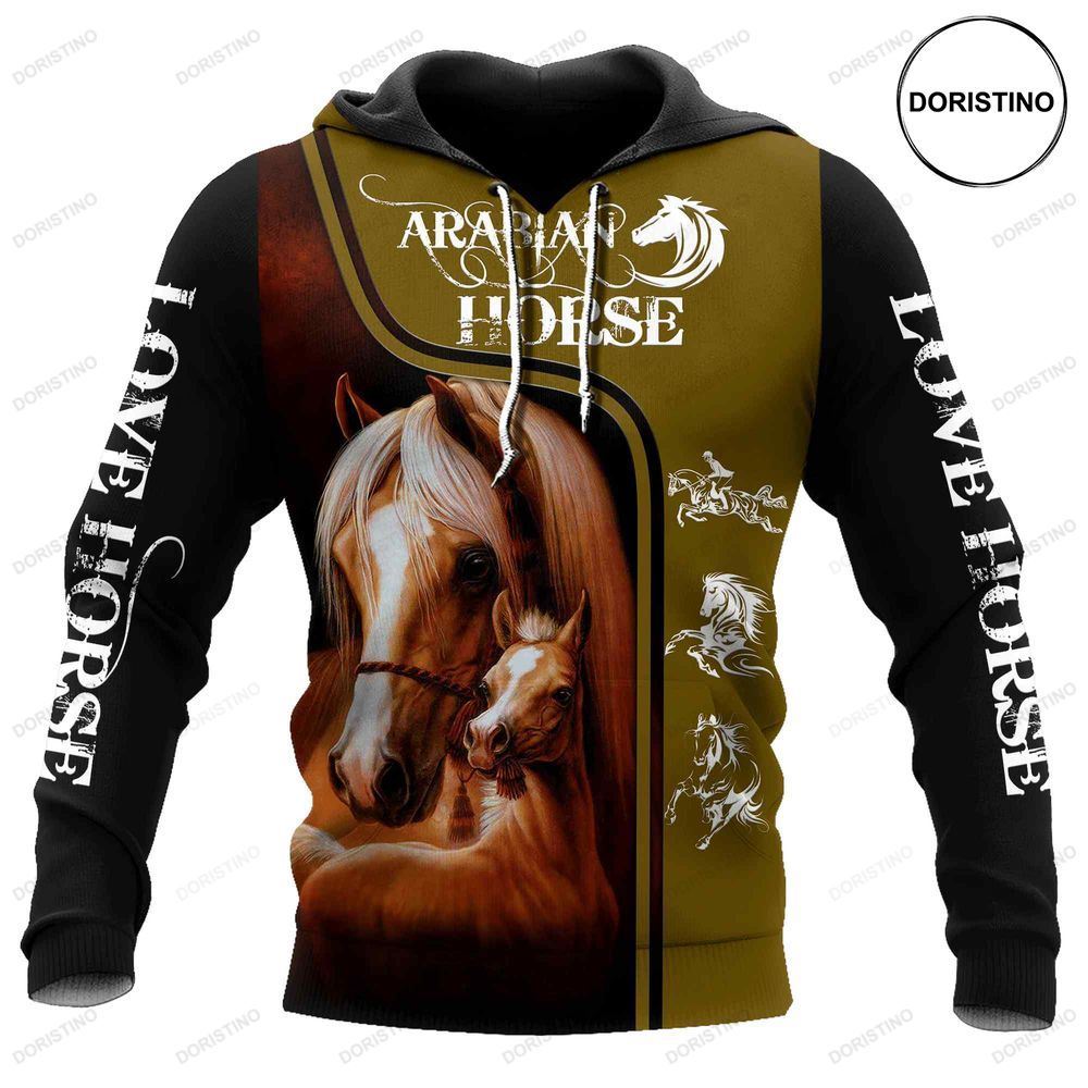 Arabian Horse D Ed Limited Edition 3d Hoodie