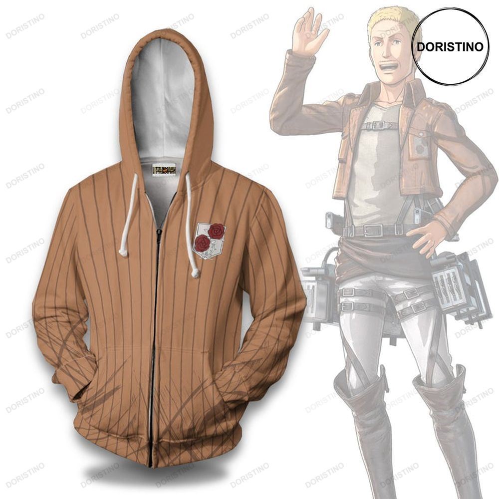 Attack On Titan Garrison Regiment Anime Casual Cosplay Limited Edition 3d Hoodie