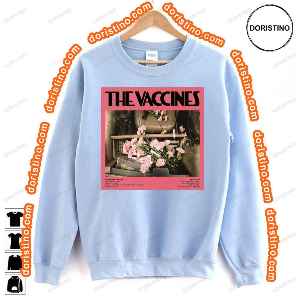 2024 The Vaccines Pickup Full Of Pink Carnations Hoodie Tshirt Sweatshirt