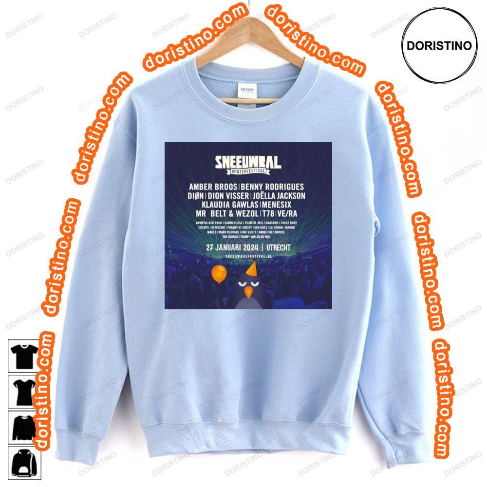 27 Jan Sneeuwbal Winter Festival 2024 Tshirt Sweatshirt Hoodie