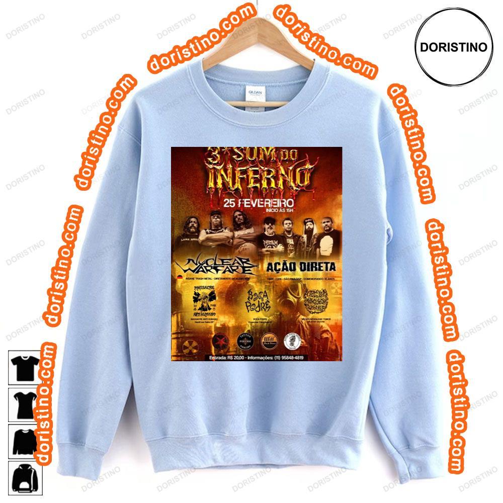 3 Som Do Inferno 2024 Sweatshirt Long Sleeve Hoodie