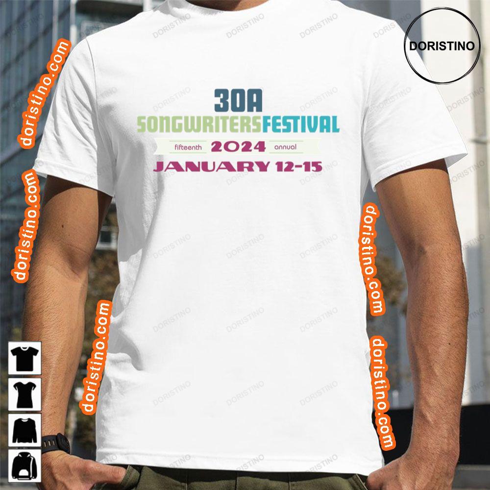30a Songwriters Festival 2024 Sweatshirt Long Sleeve Hoodie