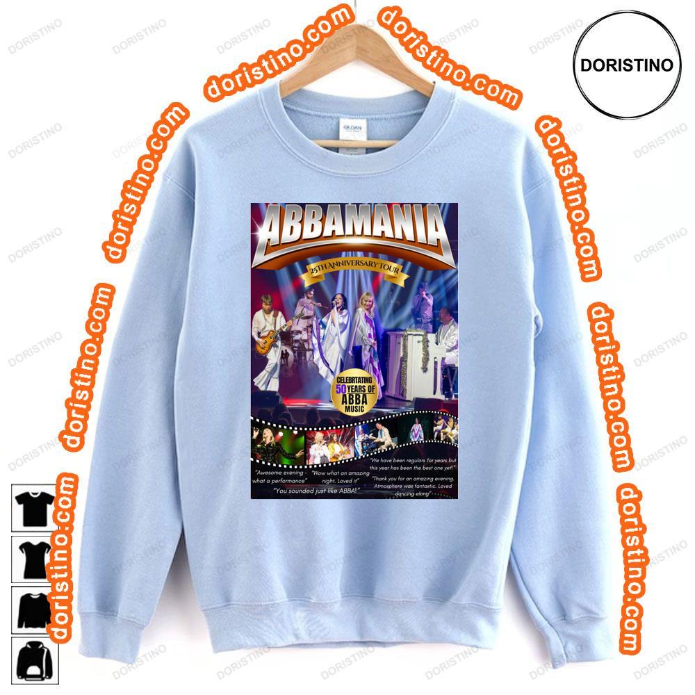 50 Years Of Abba Mania Tour 2024 Hoodie Tshirt Sweatshirt