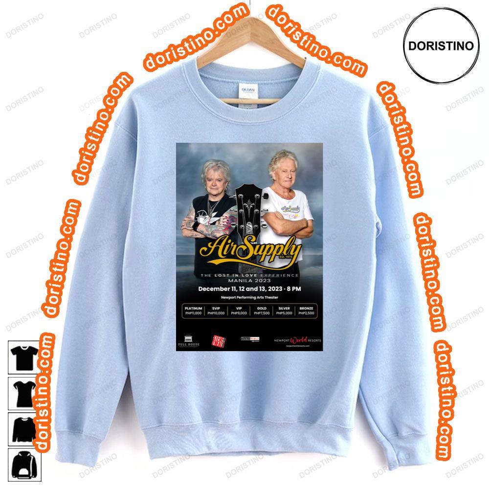 Air Supply 2024 Tour Tshirt Sweatshirt Hoodie