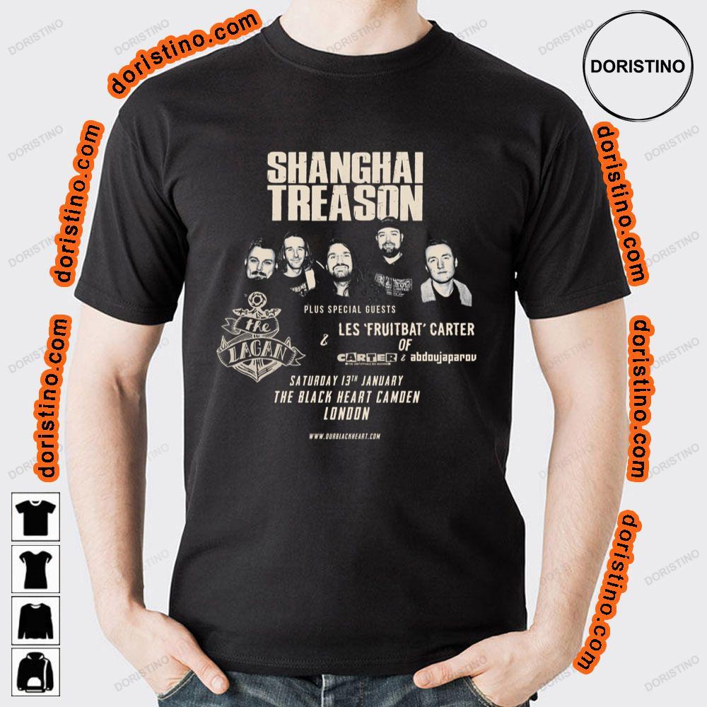 Art Shanghai Treason The Black Heart The Lagan Tshirt Sweatshirt Hoodie