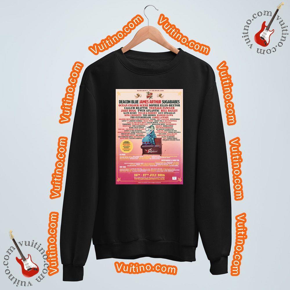 Belladrum Tartan Heart Festival 2024 Dates Shirt