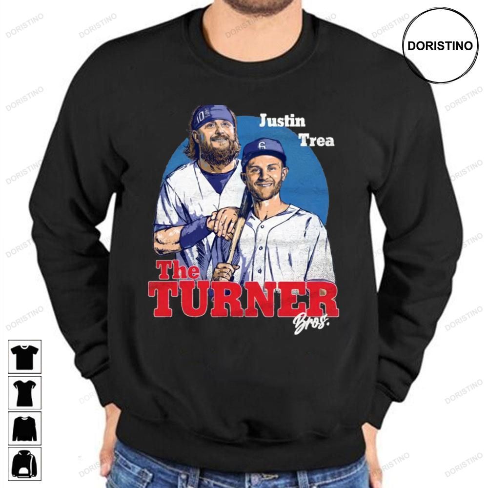 Trea Turner And Justin Turner Baseball Limited Edition T-shirts